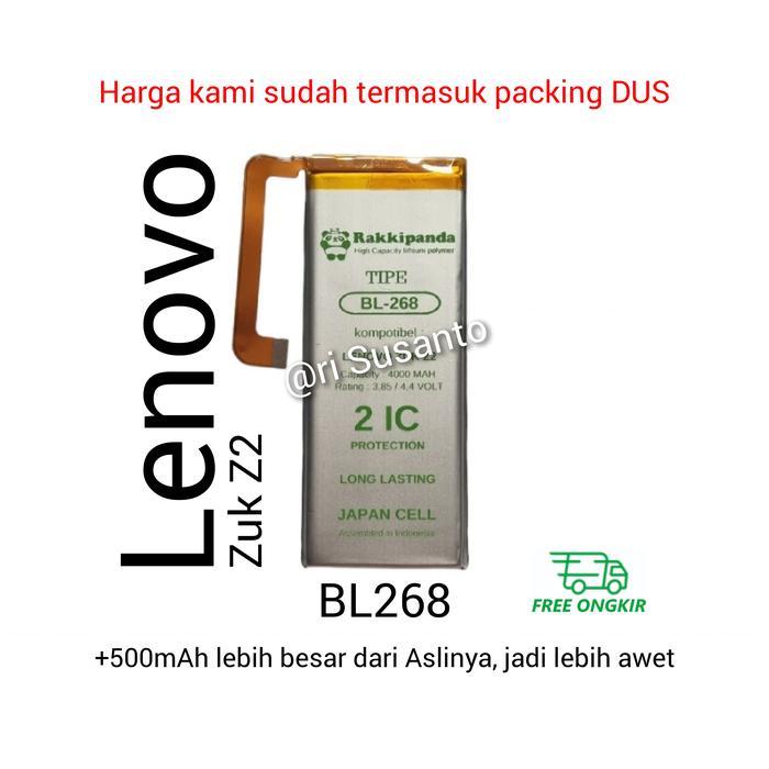 BATERAI RAKKIPANDA BL-268 BL268 FOR LENOVO ZUK Z2 DOUBLE POWER IC