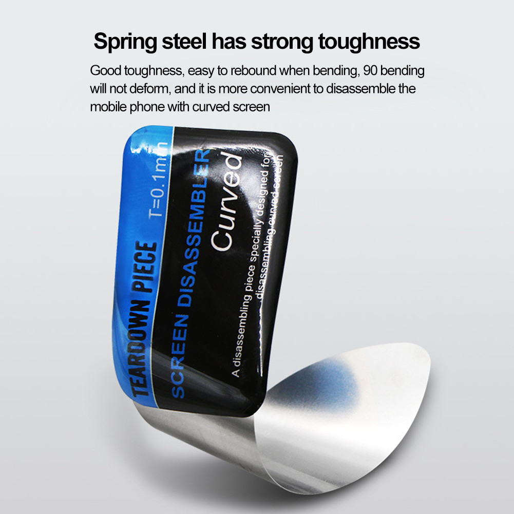 1pc Mobile Phone Curved LCD Screen Spudger Opening Pry Card Tools Ultra Thin Flexible Mobile Phone D