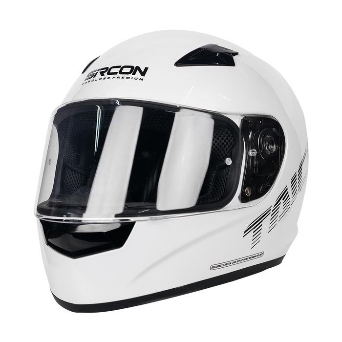Cargloss - Helm Cargloss Full Face Cr Sircon Taichi Ff White