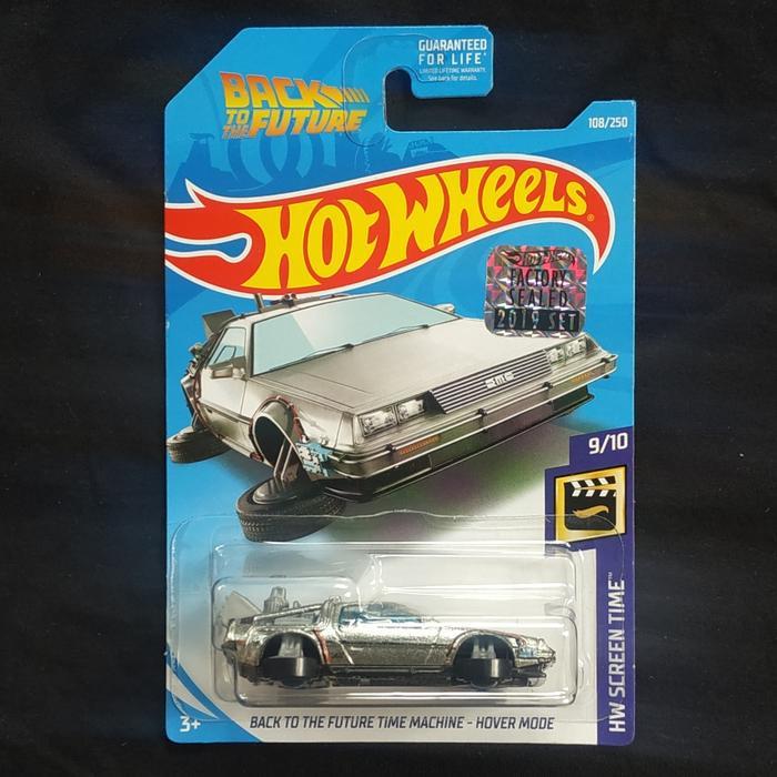 Hot wheels back to the future time machine- hover mode. Rare,,VVHTF