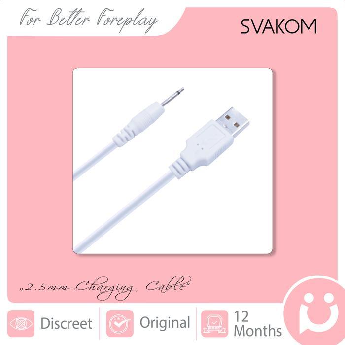 SVAKOM ACCESSORIES, 2.5 MM CHARGING CABLE TYPE 4