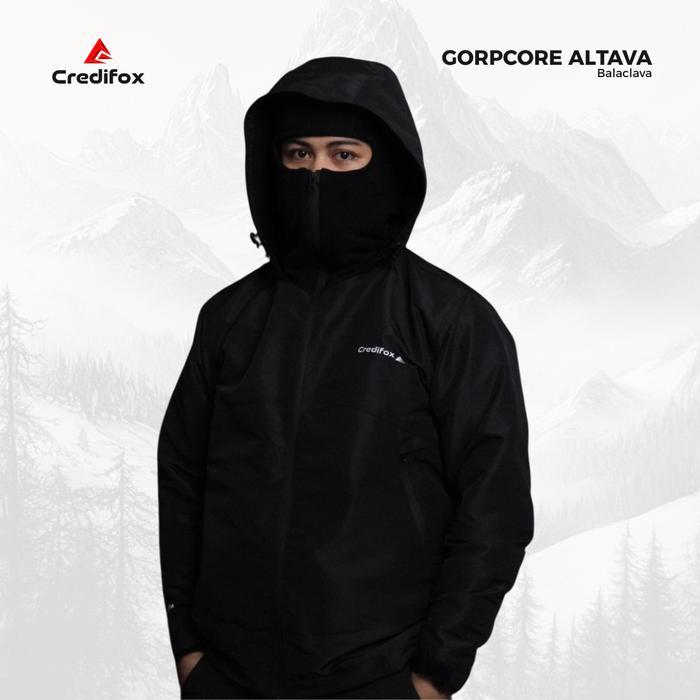CREDIFOX Jaket Gunung Gorpcore Balaclava Seri ALTAVA Sport- Jaket Gorpcore Waterproof - Gorpcore
