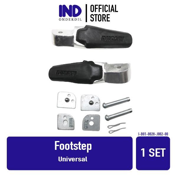 SALE Footstep Belakang Ducati Universal Barstep Pijakan Injekan Foot Bar Step Variasi Beat FI Pop