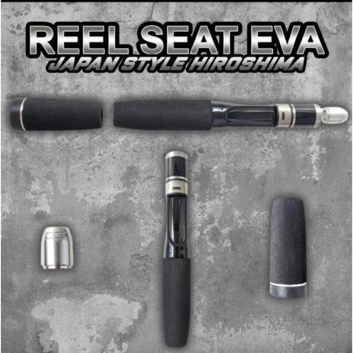 ReelSeat Eva Japan Style Reel Seat Spinning Hiroshima Reelseat Joran Murah AA