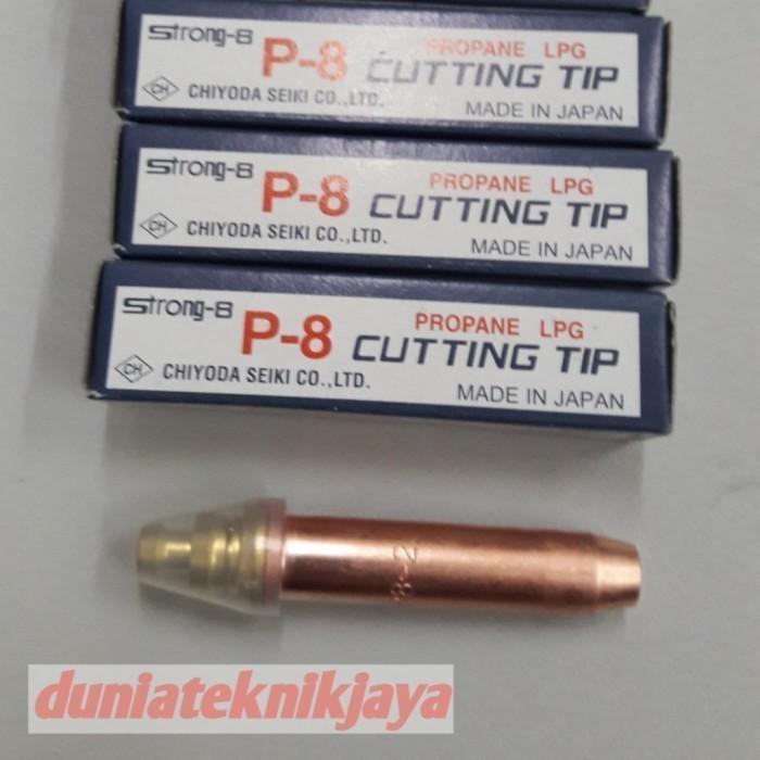 Cutting tip chiyoda strong 8 strong8 LPG PROPANE st8 nomor no 1 2 3 st 8 no.1 no.2 no.3