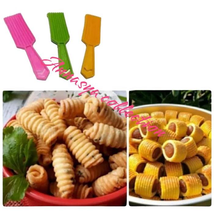 cetakan kue tiktuk / kue garpu / pastel gulung