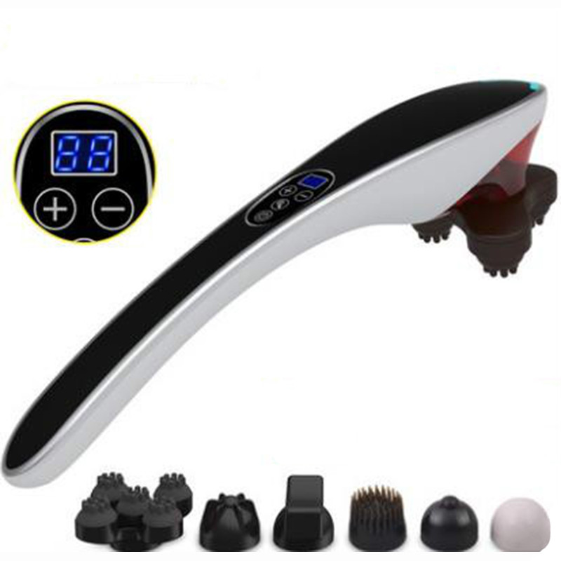 HANRIVER Massage Stick Dolphin Electric Cervical Vertebra Massage