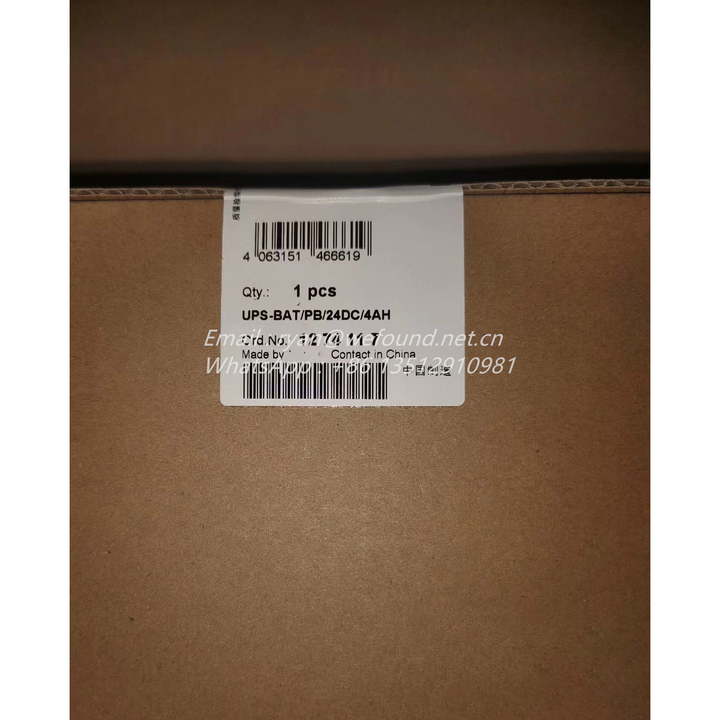 JUAL  1274117  UPS-BAT/PB/24DC/4AH - Battery module 3PGBZ   EXCLUSIVE