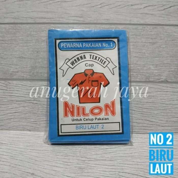 Pewarna Kain Wantex cap Nilon no 2 Biru Laut