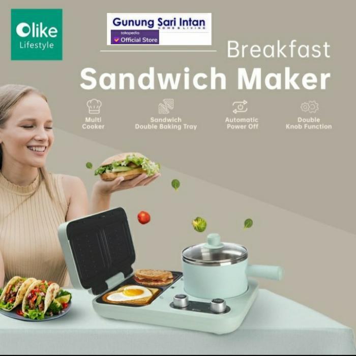 Ready sandwich maker breakfast olike