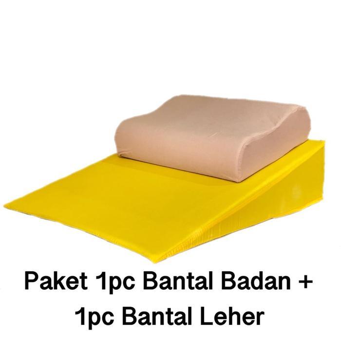 Bantal Badan Asam Lambung/Gerd + Bantal Leher Moimedic
