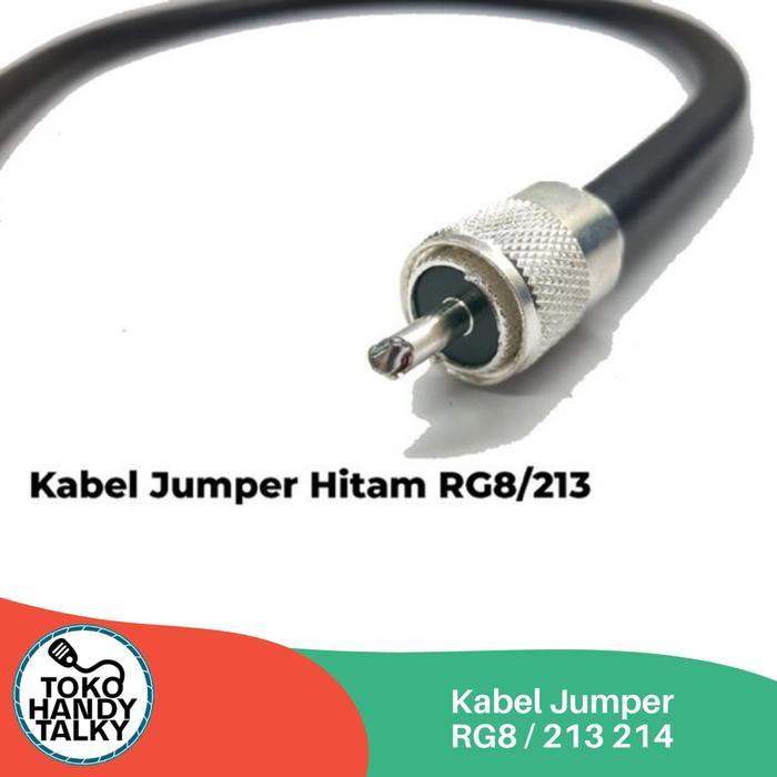 KABEL JUMPER RG 8 214 WARNA HITAM