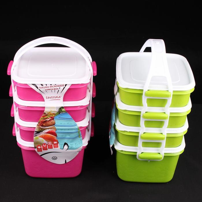 Rantang Plastik 4 Susun