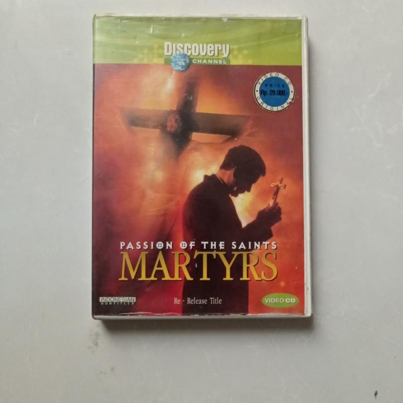 VCD original Discovery channel passion of the saints martyrs