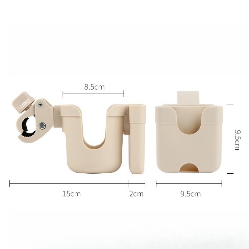 Pram Cup Holders Children's Stroller Bottle Holders Pram Bottle Holders Anti-Slip Design Pram