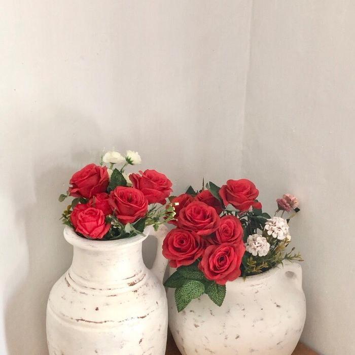 VASE BUNGA AESTHETIC - GUCI BUNGA BESAR VAS KERAMIK