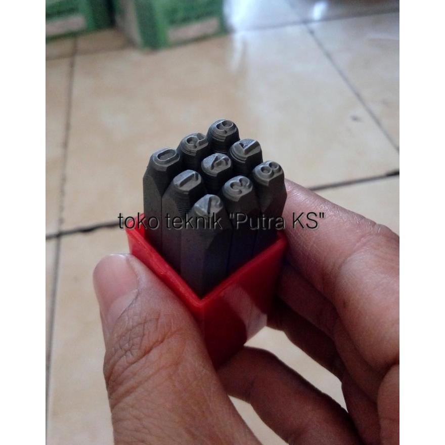 Alat Ketok Angka 4Mm Made In Germany
