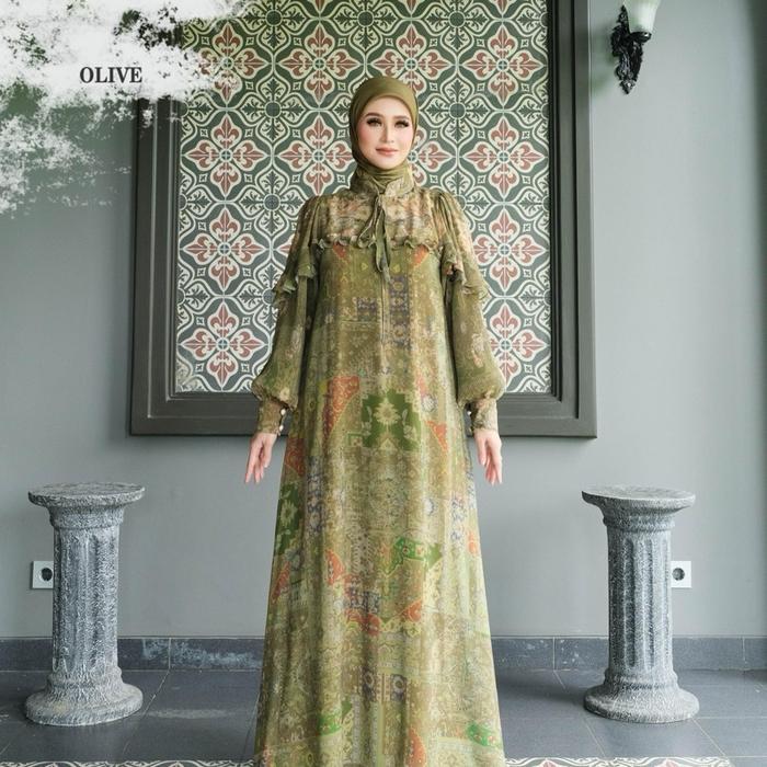 EGYPT SORAYA HAGIA SERIES GAMIS SET SCARF ATAU KHIMAR SYARI CANTIK BENINGWIDAYATI