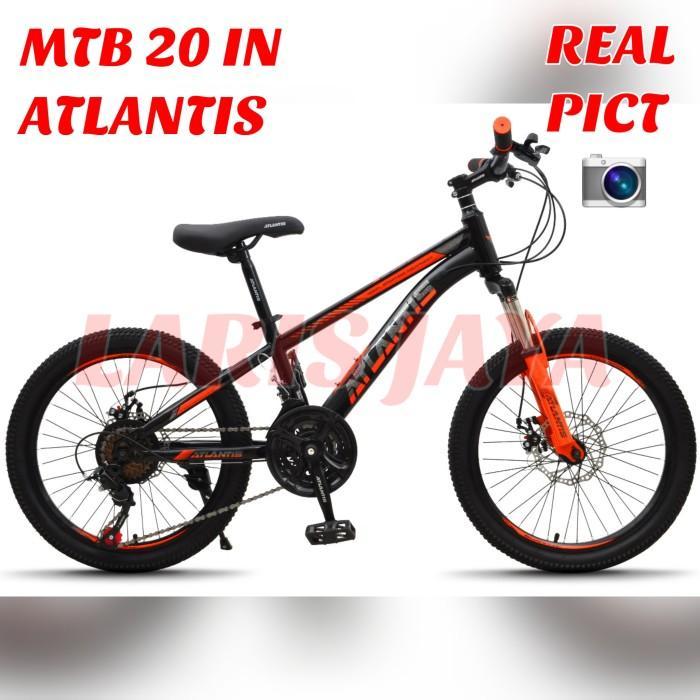 SEPEDA GUNUNG 20 INCH , MTB 20 ATLANTIS AT 69 SEPEDA GUNUNG MTB 20 INCH ATLANTIS REM CAKRAM 21 SPEED