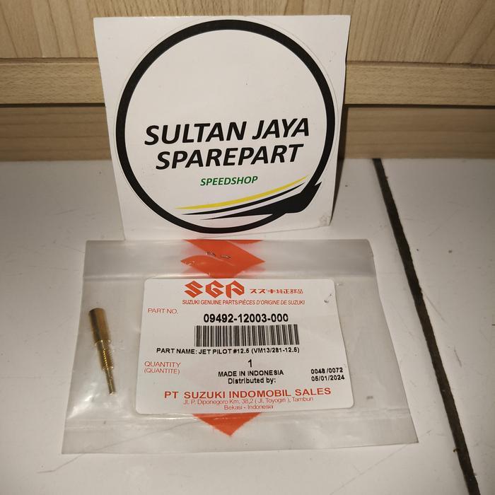 Pilot Jet / Jet Pilot 12.5 Suzuki Satria F Fu 150 Old 2004-2016 Barong Facelift Ori Sgp