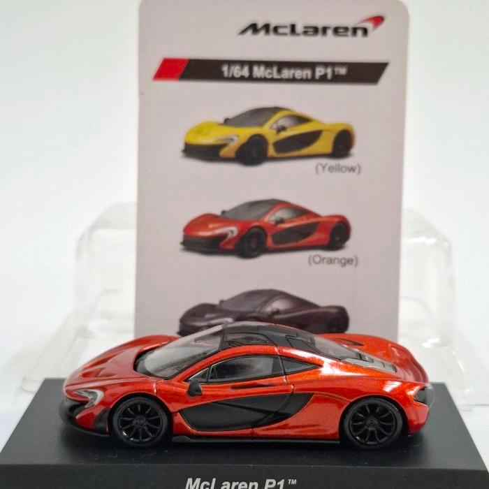 KYOSHO MCLAREN P1 ORANGE 1/64