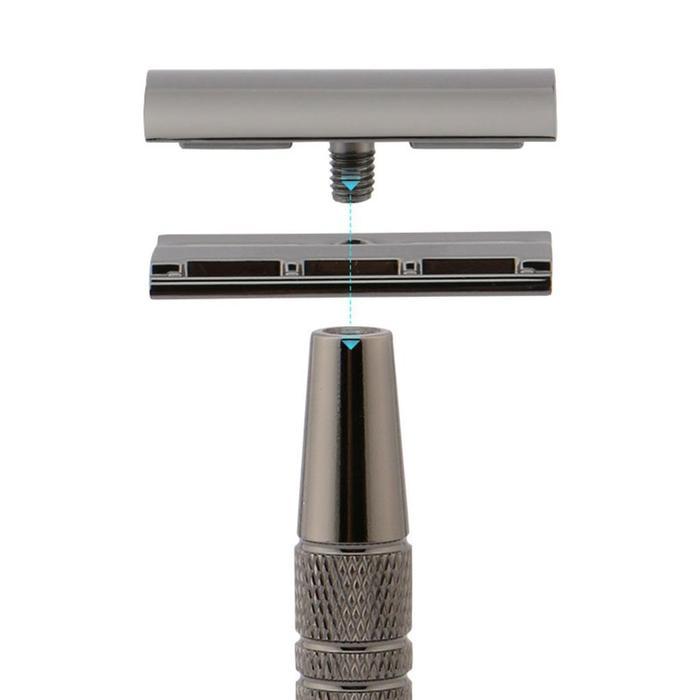 ASA [11.6] Double Edge Safety Razor Vintage Metal Single Blade Razor