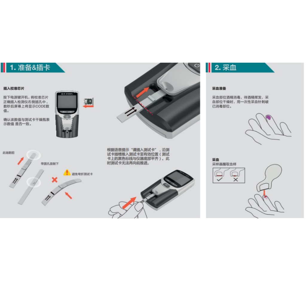 Biohermes A1C EZ 2.0 Hemoglobin hba1c Testing Analysis Machine and Stips