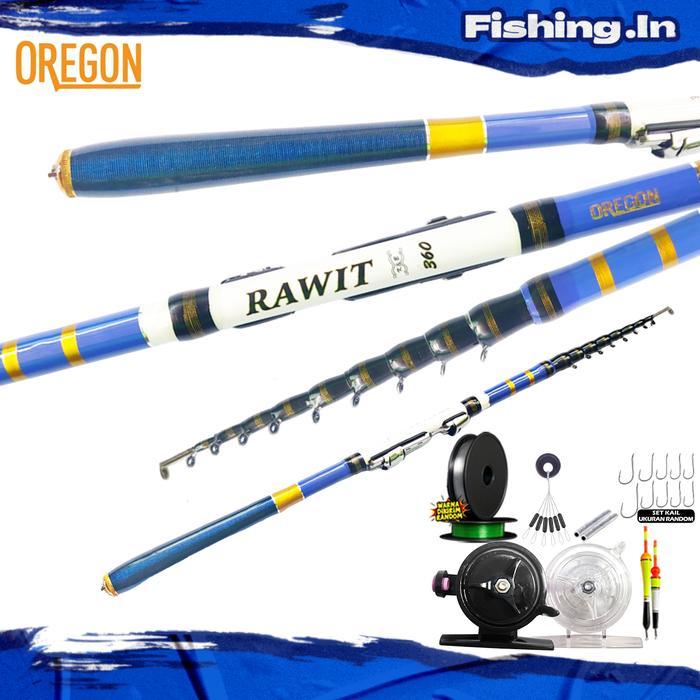 Joran Tegek Set Lengkap Kolong Ruas Pendek Oregon Rawit