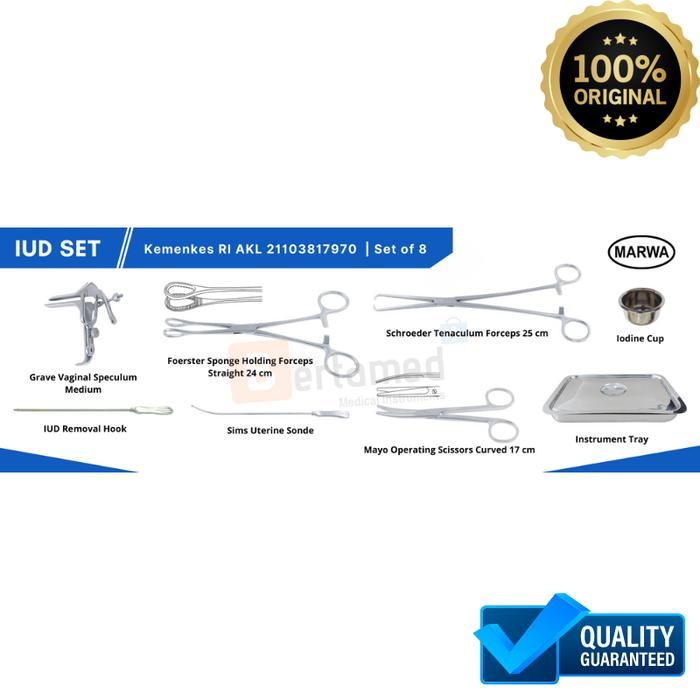 Iud Kit / Peralatan Kb / Intra Uterine Device Set