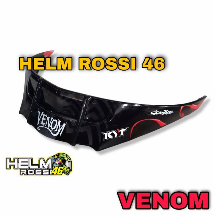 Helm KYT TTC Model 3D GPR Motif Leopard Venom