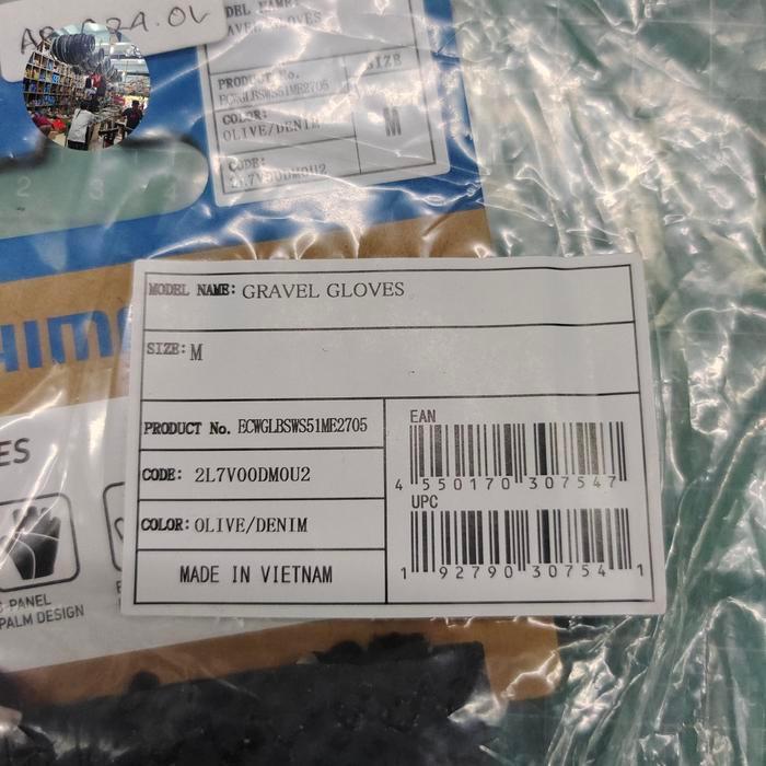 Sarung Tangan Sepeda Shimano GRAVEL GLOVES Size M
