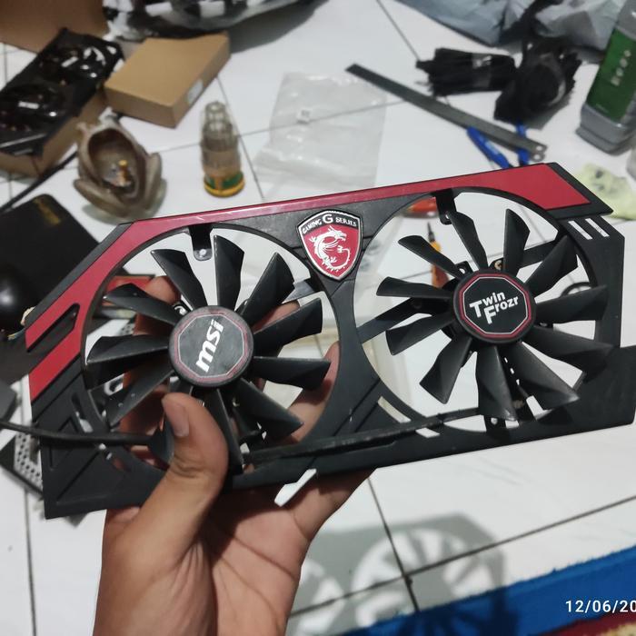 Ada Stok Casing Vga Msi Gtx 750 ti 760 770 780 r9 270 280 290 Gaming G