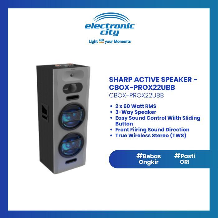 Sharp Active Speaker - CBOX-PROX22UBB