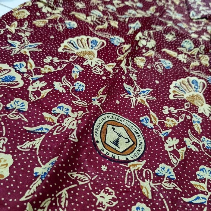 SERAGAM BATIK PPNI / BATIK PERAWAT NASIONAL BAHAN KATUN / BATIK BATIK PPNI PRIA DAN WANITA / KAIN