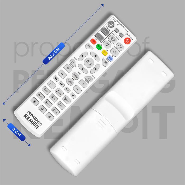 Diskon Remot Pengganti Untuk Remot Stb Usee Tv Indihome Speedy Tv Hg680-P Android Autentik