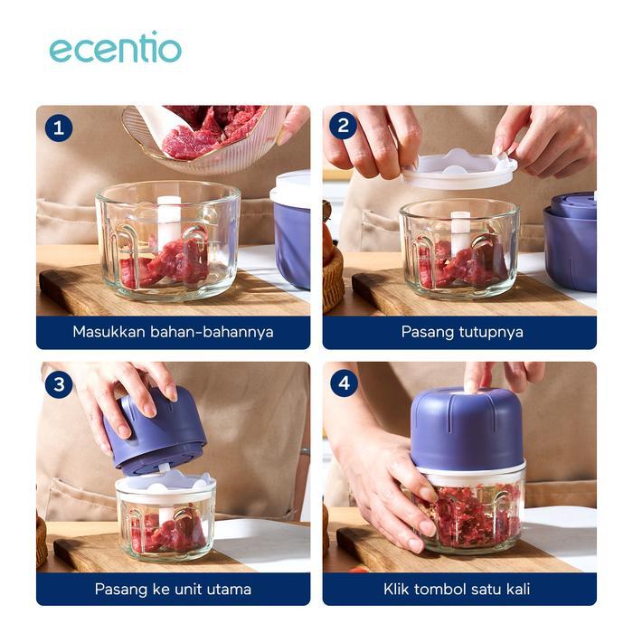 Ein stockecentio chopper mini blender chopper coper daging dan bumbu blender bumbu dapur blender