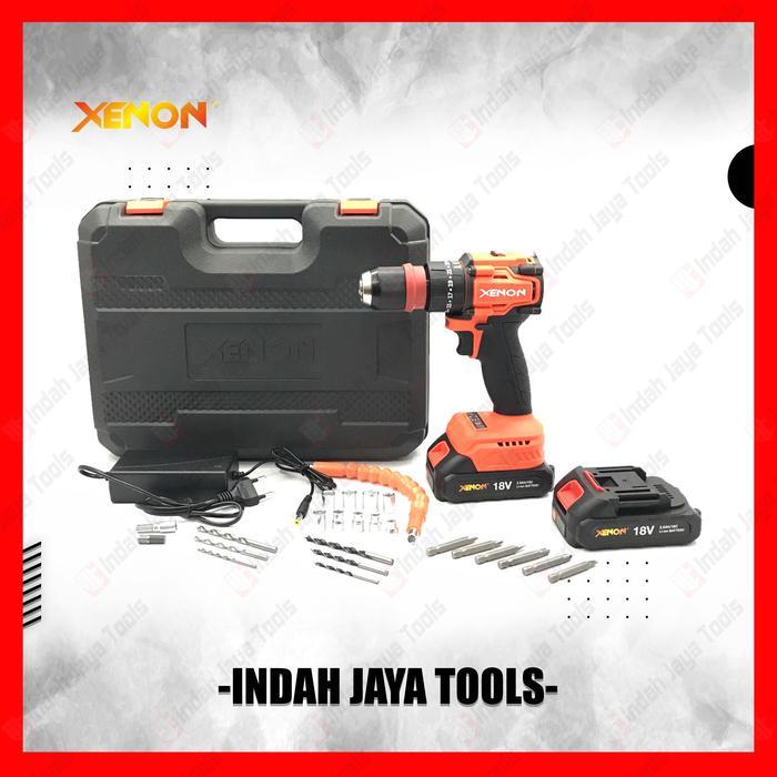 Xenon Cdid1845 Bor Cordless 18V Beton Besi Kayu