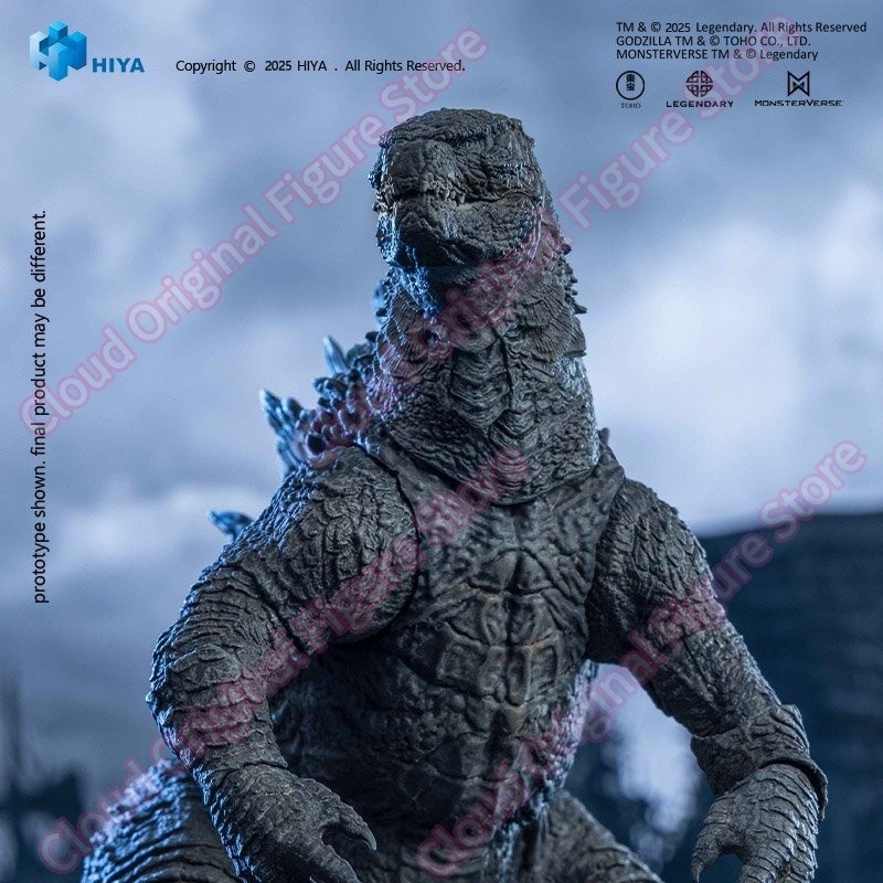 In Stock100% HIYA Exquisite Basic Godzilla 2014 Godzilla Translucent Ver. Action Figure Model Toys