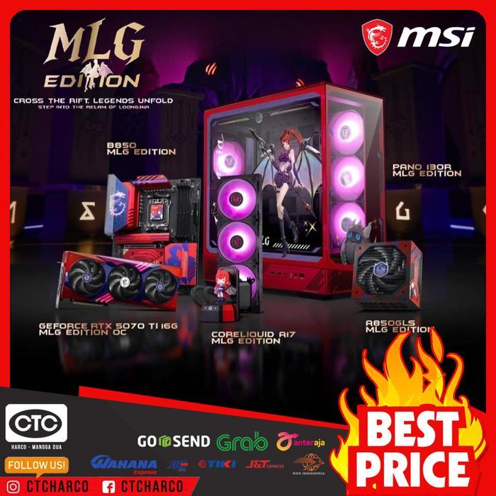 MSI MLG EDITION - PC SET UP COMPONENT BY MSI X MLG - LIMITED EDITION - PC GAMING MSI MLG