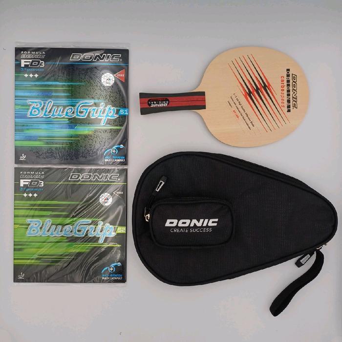 Donic Carbo Speed Bluegrip Set