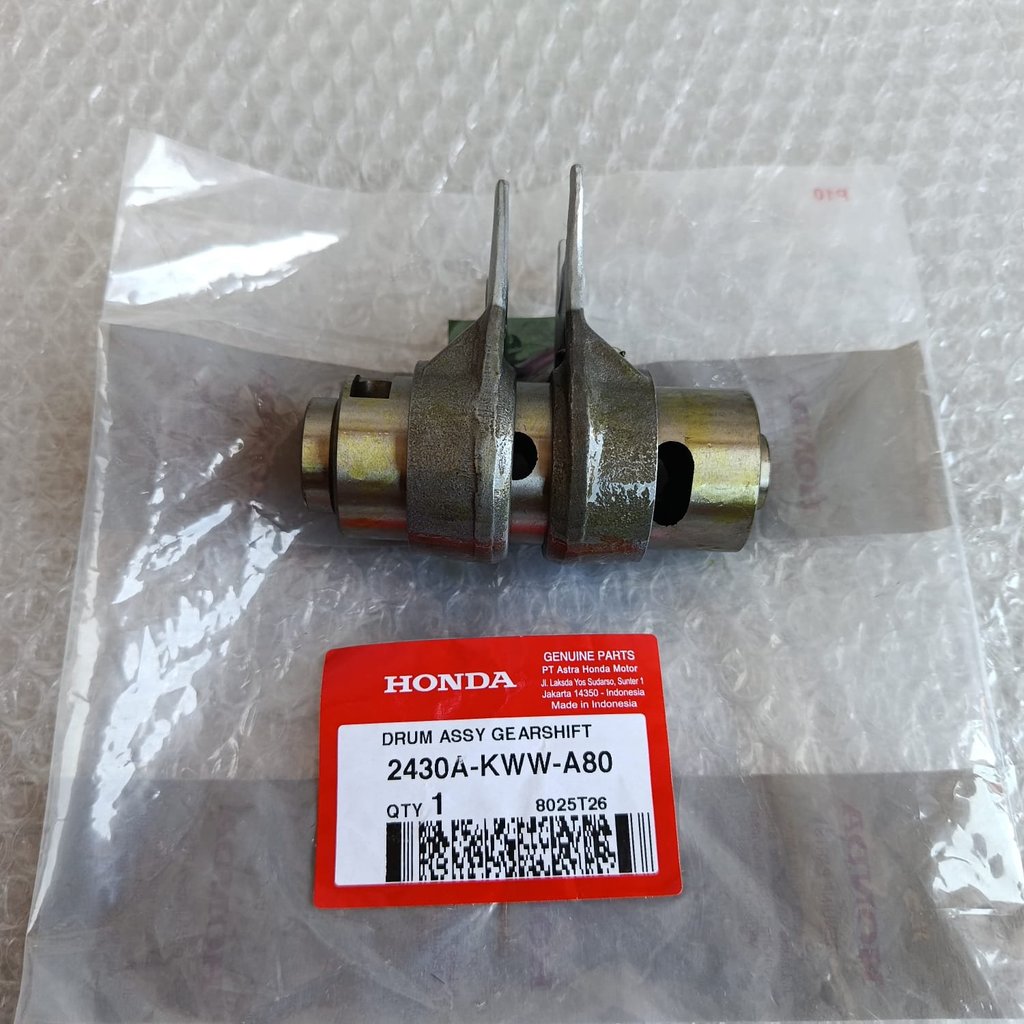 Drum Assy Gearshift Sendok Drum Operan Gigi Revo 110 AHM 2430A-KWW-A80 Bz0112