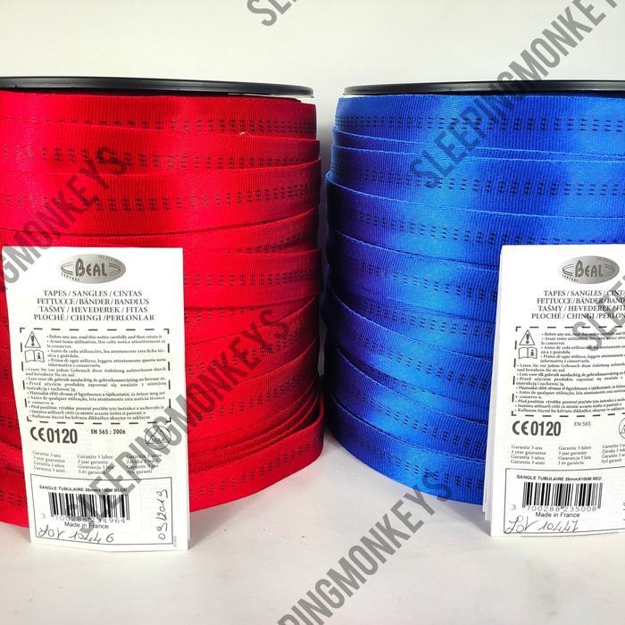 BEAL Webbing Tubular 26mm ( Sold per meter )