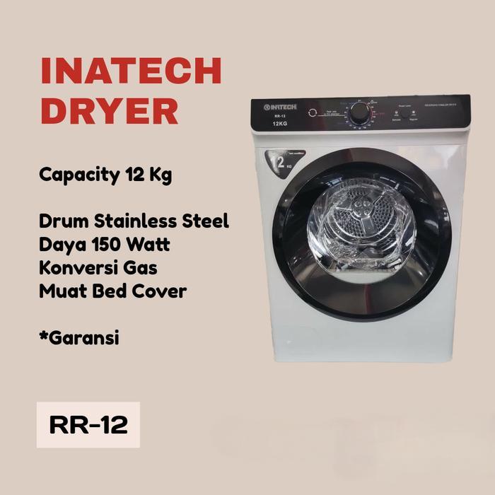 mesin pengering Pakaian dryer gas pengering laundry inatech