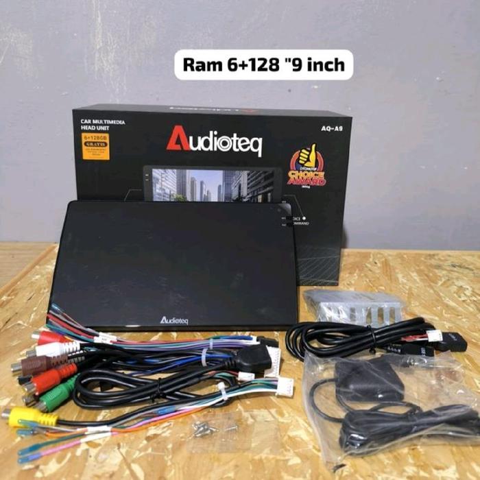Head Unit Audioteq RAM 6/128GB Android - 9"
