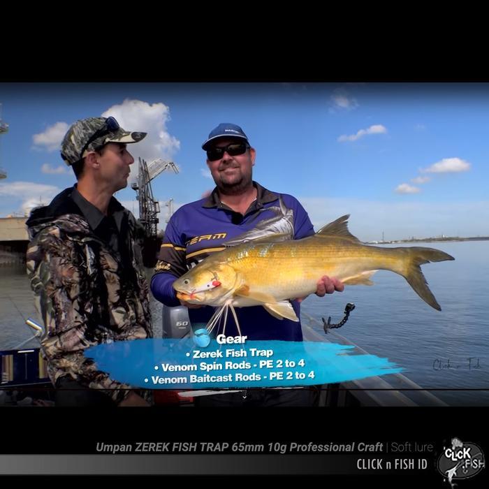 Cokershop- Umpan Zerek Fish Trap 65Mm 10G Professional Craft Soft Lure