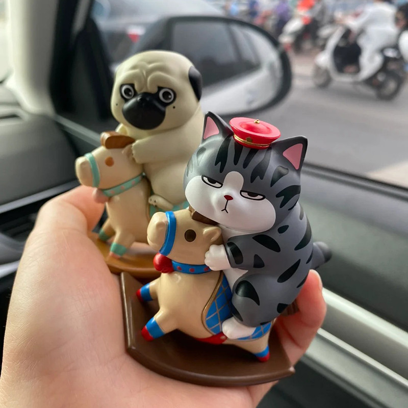 Long Live My Emperor Cat 3 Blind Box Toys Secret Pets Surprise Cartoon Model Lucky Mystery Box Model