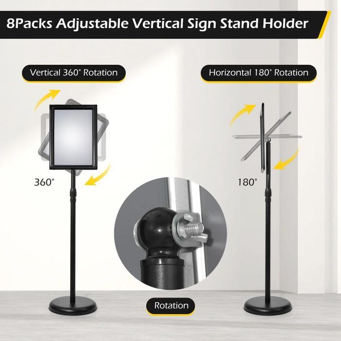 PROMO Stand Display Poster Stand Adjustable Menu Frame Sn Holder Display A3