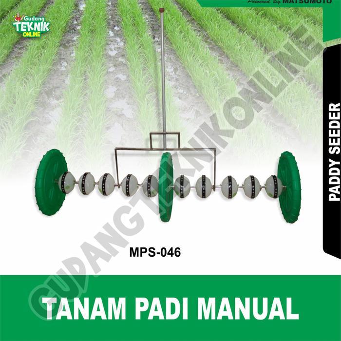 Alat Tanam Padi MANUAL MAHKOTA MPS-046 / Paddy Seeder Alat Penanam Benih Padi Sawah Alat Penanam