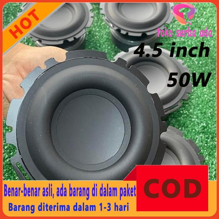 SALE Speaker Subwoofer 4.5 inch Midbass woofer 4 ohm 50 Watt 4.5 inch HIFI Speakerjangkauan penuh