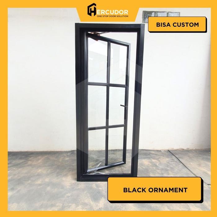 Dacon - Jendela Aluminium Dacon 3" 60X150 - Swing / Single Casement